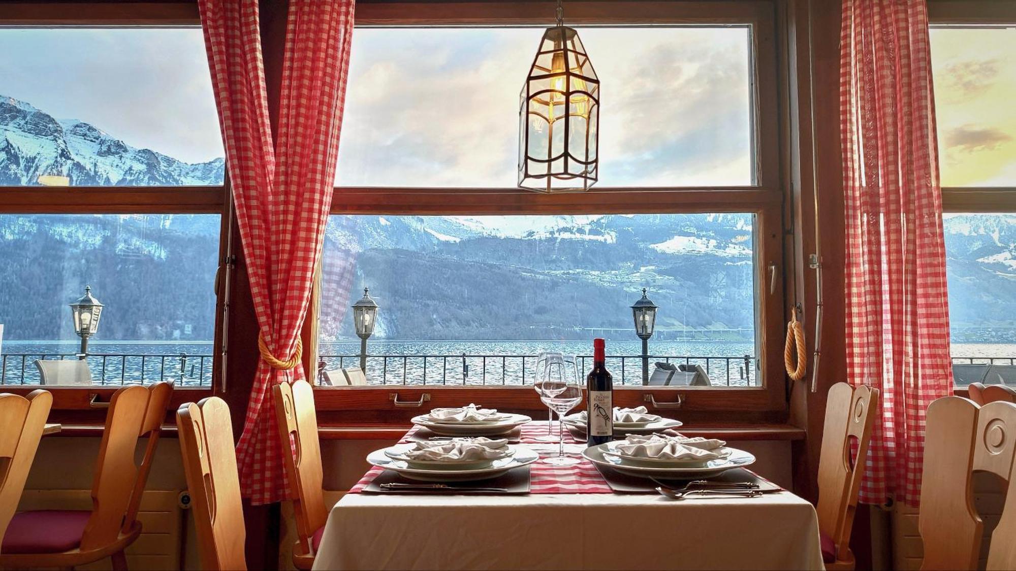 Seehotel Schwert Герсау Экстерьер фото