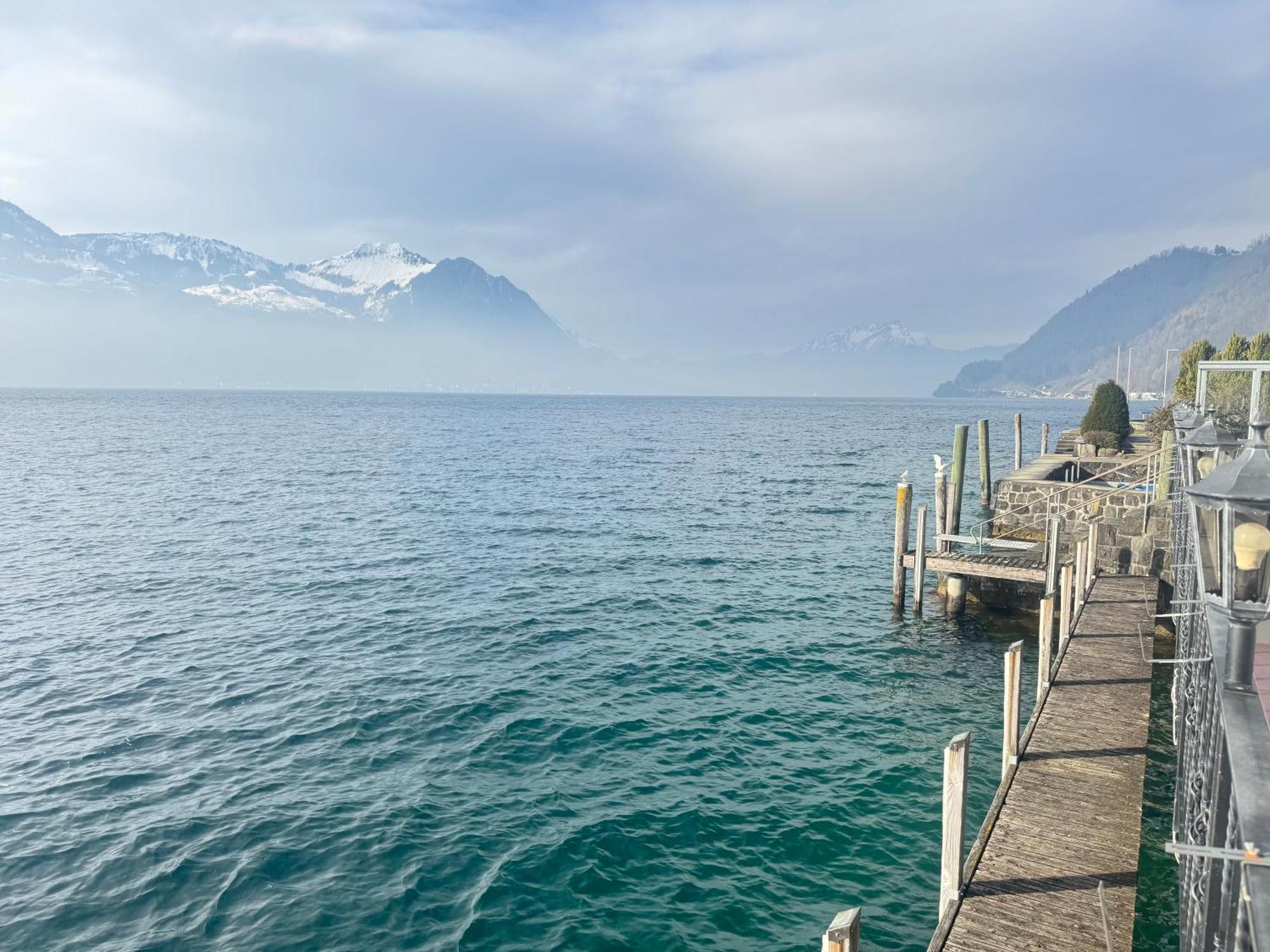 Seehotel Schwert Герсау Экстерьер фото